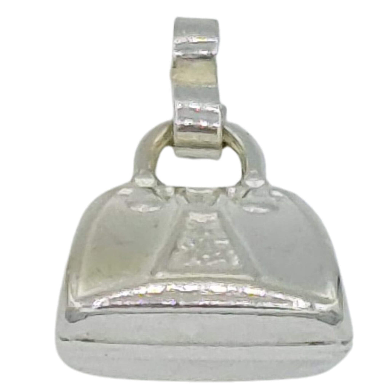 Charm maleta-bolso colgante de Plata